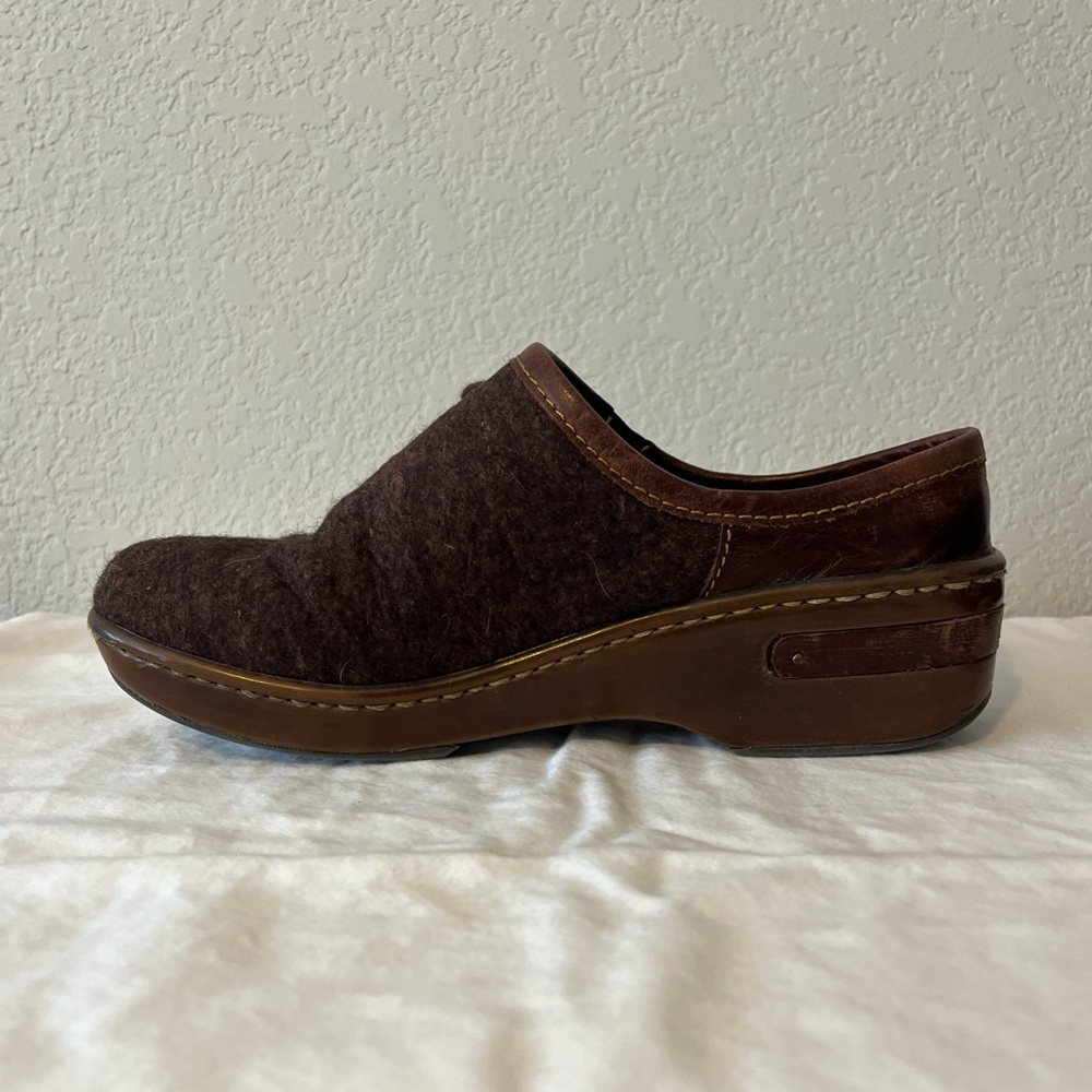 Leather/Wool Born Clogs - image 3